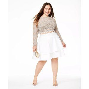 CITY STUDIOS Trendy Plus Fit & Flare Skirt - NWT - SIze 18W